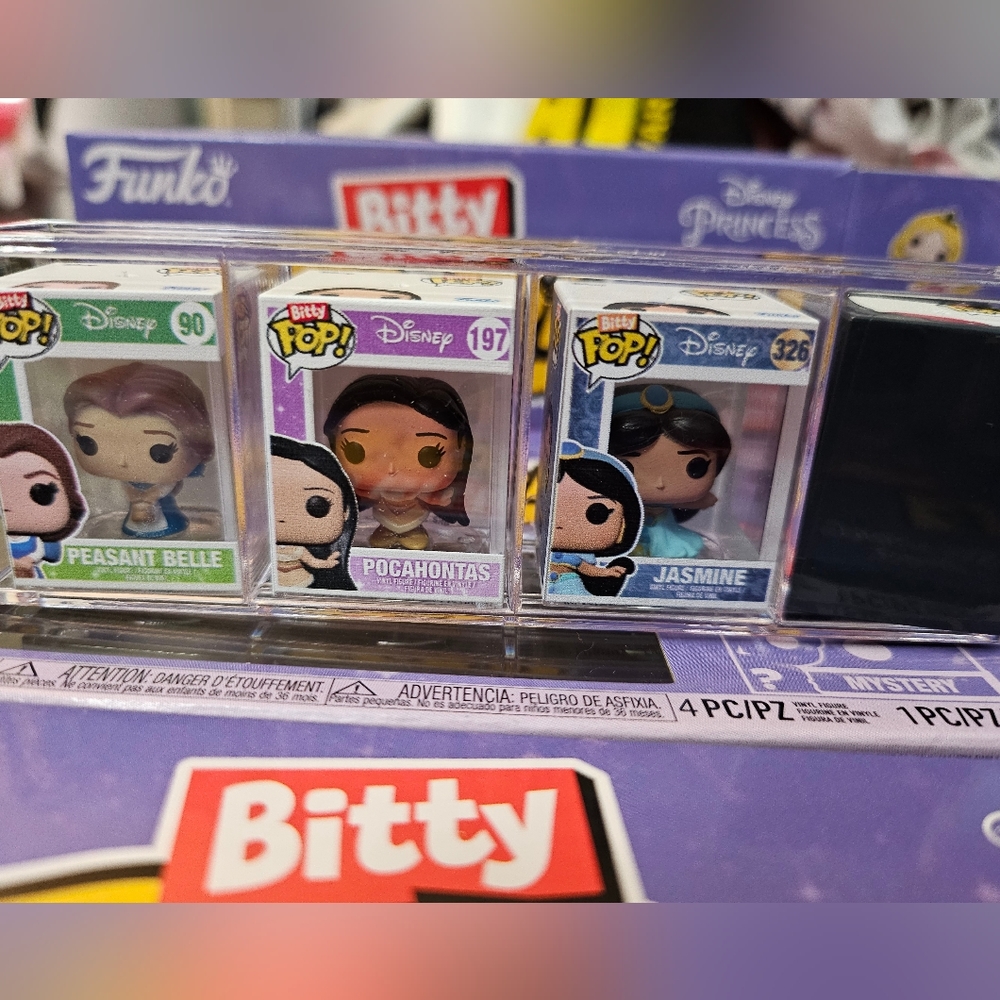 Princess Bitty Pop Peasant Belle Jasmine Pocahontas